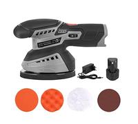 Máquina pulidora de batería de litio, pulidora de coches, limpieza de encerado for arañazos, máquina de encerado excéntrica portátil for coche doméstico ( Color : One battery , Size : Type )
