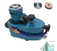 Máquina pulidora de bordes de vidrio eléctrica portátil de mano, pequeñas máquinas de bordes, amoladora de bordes de vidrio biselada redonda recta 8000r/min, para acrílico, mármol
