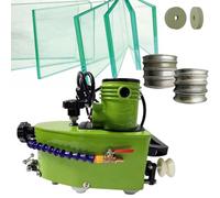 Máquina pulidora de bordes de vidrio, máquina eléctrica de bordes de 800 W, amoladora de borde biselado de 8000 RPM para plexiglás, acrílico, mármol, cerámica