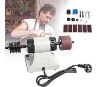 Máquina Pulidora De Cuero 350w, Pulidora De Lijadora Eléctrica, Pulidora De Bordes De Cuero Con Mango De Eje Flexible, Pulidora De Banco De 0-8000rpm