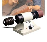 Máquina pulidora de Cuero, Kit de Pulido de Bordes de Cuero eléctrico de 350 W, Motor de Pulido de Cabezal de Pulido de Palisandro Ajustable