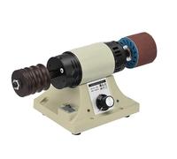Máquina pulidora de cuero, pulidora eléctrica, 350 W, 0-8000 RPM para proyectos de manualidades de cuero