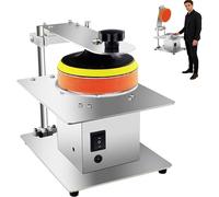Máquina pulidora de disco, velocidad ajustable 1000-6000 RPM, lijadora eléctrica de banco para reparación de arañazos, incluye algodón de pulido para recuperación de datos