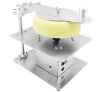 Máquina pulidora de discos, máquina rectificadora de DVD/VCD de recuperación de datos de 200 W, máquina reparadora de rayones de disco, chasis engrosado con manchas de acero inoxidable, disco/rayado