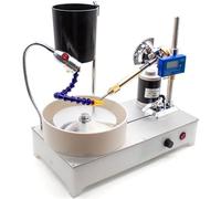 Máquina pulidora de Gemas facetadas, pulidora de Gemas facetadas DIY, 2800 RPM, pulidora de Joyas, 120 W, Amoladora Plana, máquina lapidaria for Cortar, Grabar, taladrar y esmerilar.