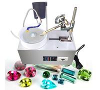 Máquina pulidora de gemas facetadas, pulidora de joyas de bricolaje, máquina lapidaria de 2800 rpm, amoladora de 120 W, máquina facetadora de piedras preciosas