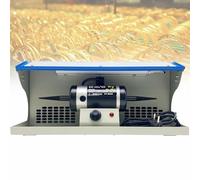 Máquina pulidora de joyas de 200 W, colector de polvo con velocidad ajustable de 0 a 8000 RPM para piedras preciosas, metales y manualidades, molinillo de roca de mesa y herramienta de pulido