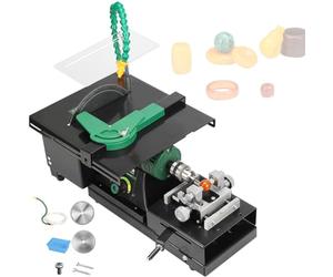 Máquina pulidora de joyas - Pulidor de mesa de alta velocidad para pulir y grabar piedras preciosas, jade y rocas