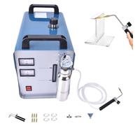 Máquina pulidora de llama acrílica, soldadora de oxígeno e hidrógeno con pistolas y boquillas de llama, producción de gas de 150 L/H, consumo de agua de 50 mL/H