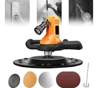 Máquina pulidora de pared de cemento, herramienta de alisado eléctrico para mortero de cemento, mezclador automático de yeso, ideal para uso doméstico y profesional