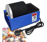 Máquina Pulidora De Piedras - Kit Molinillo Eléctrico De Gemas Con Barril De Goma A Prueba De Fugas, Pulidora Rotativa Para Gemas, Cristales, Vidrio, Metal, Hobby STEM