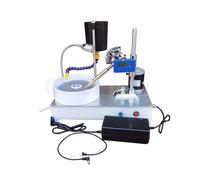 Máquina pulidora de piedras preciosas, pulidora de gemas facetadas, pulidora de joyas, amoladora plana, máquina lapidaria, 2800RPM, 120W Para principiantes en bricolaje(Digital display)