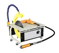 Máquina pulidora de roca de joyería, pulidora de mesa de 1500 W, velocidad de 0 a 23000 r/min, multiusos para carpintería de metal con gemas