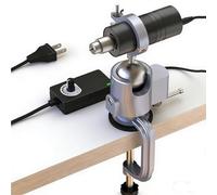 Máquina pulidora de torno de madera para moler y redondear, mini torno de carpintería con juego de herramientas giratorias para cuentas y operaciones de fresado