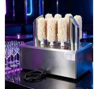 Máquina pulidora de vidrio, pulidora eléctrica resistente de 1200 W con cepillos de microfibra de 5/8, ideal para uso comercial en vestíbulo, bar, hotel y salón ejecutivo