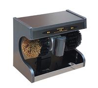 Máquina pulidora de zapatos Limpiabotas de Inducción Completamente Automático Máquina Mecánica de Pulido Y Abrillantado Eléctrica Adecuado para El Hogar O Lugares Públicos ( Color : Black )