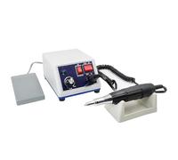 Máquina pulidora dental con micromotor de alta velocidad, bajo ruido, control de pedal de pie para odontología y molienda de jade