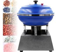 Máquina pulidora eléctrica de vaso vibratorio para joyas, metal, gemas, piezas de automóvil, 220 V, 120 W, capacidad de 6,2 L, solución eficiente de pulido y pulido