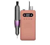 Máquina pulidora eléctrica for mejorar las uñas, máquina portátil for quitar, pequeña de mano Fácil de usar(Pink)