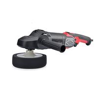 Máquina pulidora eléctrica para automóviles, máquina pulidora de automóviles ajustable de 7 velocidades, enceradora pulidora con red extraíble para el viento y diseño de mango de goma suave, para mue