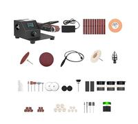 Máquina Pulidora, Lijadora de banda de 350 W/250 W, lijadora eléctrica, pulidora, lijadora, amoladora, pequeña máquina de correa de(350W various)