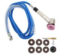 Máquina pulidora neumática KP410N, pulidora compacta y ligera de velocidad ajustable para Metal, madera, caucho, superficie de neumáticos, pulido, desbarbado y moldeado (Estilo de la UE)