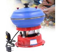 Máquina Pulidora Por Vibración 8 Pulgadas,Máquina Pulidora Vibratoria Con Vaso Roca,Fuerte Y Estable,Para Pulir Y Pulir La Superficie Pieza Trabajo,Accesorios De Joyería