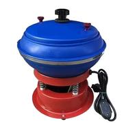 Máquina pulidora por vibración de joyería de 8 pulgadas, vaso vibratorio eléctrico para pulido y pulido de rocas, funcionamiento conveniente a 130 W