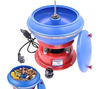 Máquina pulidora vibratoria eléctrica, vaso de roca de alta on fuerte capacidad de carga para pulir joyas y piedras preciosas