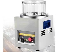 Máquina pulidora y acabadora de vasos magnéticos, mini KT-185 control de velocidades para metales ligeros, metales no ferrosos, vaso de joyería