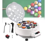 Máquina pulidora y limpiadora de Bolas de Billar 2 en 1, máquina de Limpieza automática de Bolas de Billar de 16 y 22, máquina de Limpieza de Bolas de Billar, Marco de Base de Acero de aleac