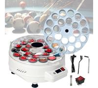 Máquina pulidora y limpiadora de Bolas de Billar, 2 en 1, para 16 y 22 Bolas, automática, electrónica, Ideal para Billar y Snooker.