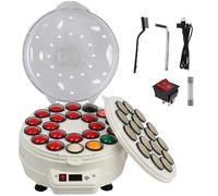 Máquina pulidora y limpiadora de Bolas de Billar, automática, para 16 y 22 Bolas, con Base de Acero de aleación, Apta para Uso británico y Americano 2 en 1.