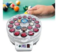 Máquina pulidora y limpiadora de Bolas de Billar. Máquina de Limpieza de Bolas de Billar para el hogar. La máquina pulidora y limpiadora automática de Bolas de Billar de 16/22 Pulgadas es ad