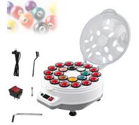 Máquina pulidora y limpiadora de Bolas de Billar, máquina pulidora de Bolas de Billar 2 en 1, máquina de Limpieza automática de Bolas de Billar de 16/22 Bolas, Adecuada para Juegos de Bolas