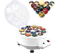 Máquina pulidora y limpiadora de Bolas de Billar Máquina pulidora de Bolas de Billar - Limpiador automático para el Cuidado y Pulido Profesional de Bolas de Billar