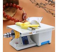 Máquina Pulidora Y Pulidora De Amoladora De Banco, Pulidora De Joyas De Roca, Velocidad De Hasta 10,000 Rpm, Alta Eficiencia Y Funcionamiento Suave, Para Joyería, Madera, Metal, Torno