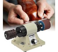 Máquina Pulidora Y Pulidora De Cuero Eléctrica, Rectificadora De Bordes De Cuero De 0-8000 Rpm, Pulidora Lijadora Eléctrica Para Todo El Cuero Curtido Vegetal