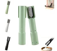 Máquina ralladora de coco eléctrica, rallador de coco eléctrico de mano con rallador giratorio antisalpicaduras, rallador raspador de coco portátil y trituradora peladora for cocina(2*green)