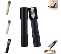 Máquina ralladora de coco eléctrica, rallador de coco eléctrico de mano con rallador giratorio antisalpicaduras, rallador raspador de coco portátil y trituradora peladora for cocina(2*black)