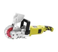 Máquina ranuradora de pared - Cortador de sierra eléctrica para hormigón, profundidad ajustable, sin polvo, potencia de 2800 W, diseño de mango delgado