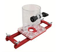 Máquina ranuradora portátil 2 en 1 para carpintería para tablero de gabinete, herramienta de posicionamiento de sujetadores invisibles, juego de sujetadores invisibles de aluminio