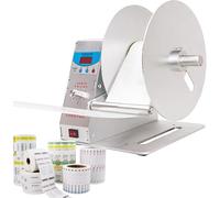 Máquina rebobinadora automática de etiquetas con velocidad ajustable, conteo de alta capacidad para logística, lavandería y etiquetado minorista