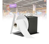 Máquina rebobinadora automática de Etiquetas con Velocidad Ajustable,Sincronizada con la Impresora, Soporte de núcleo Ajustable de 1 "a 3",Ancho de Etiqueta 100 mm, diámetro del Rollo 180 mm