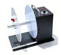 Máquina rebobinadora automática de etiquetas con velocidad de impresión ajustable y soporte de núcleo para una gestión eficiente de etiquetas