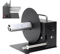 Máquina rebobinadora automática de etiquetas para etiquetas y calcomanías de ropa, alta velocidad, 8 pulgadas/s, 180 mm de diámetro, 100 mm de ancho