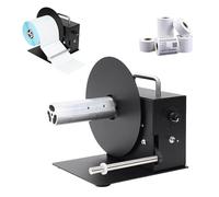 Máquina rebobinadora automática de etiquetas, rebobinado bidireccional con velocidad ajustable para una gestión eficiente de etiquetas en logística de ropa