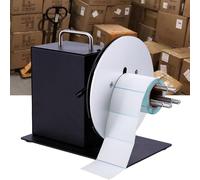 Máquina rebobinadora de etiquetas, de doble vía, velocidad ajustable de 1 a 10 pulgadas, diámetro de rebobinado de 185 mm, ancho de 100 mm, bobinado limpio para un etiquetado eficiente