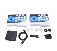 Máquina recreativa con juegos 3D, resolución Full HD y diseño de palanca dividida, compatible con funciones de búsqueda, guardado y pausa, y