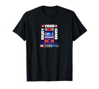máquina recreativa retro, píxel, jugador, nerd, friki Camiseta